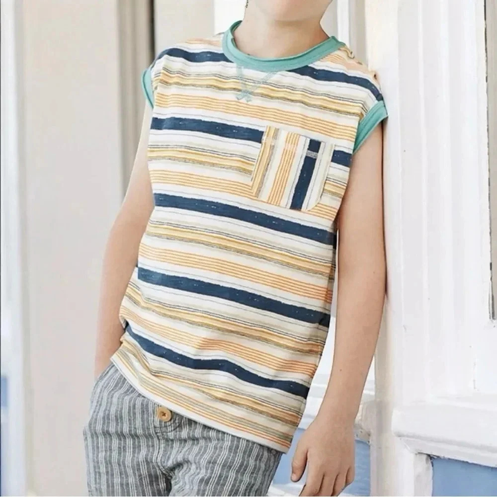 Matilda Jane | Best Summer Ever Striped Muscle Tank (10) 💪🏻